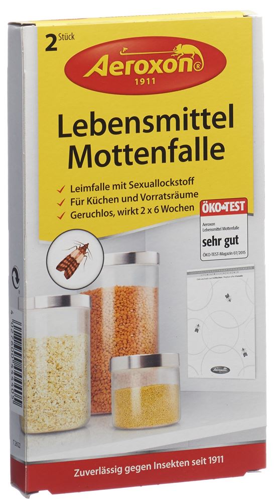 Aeroxon Lebensmittelmotten-Fallen 2 Stk