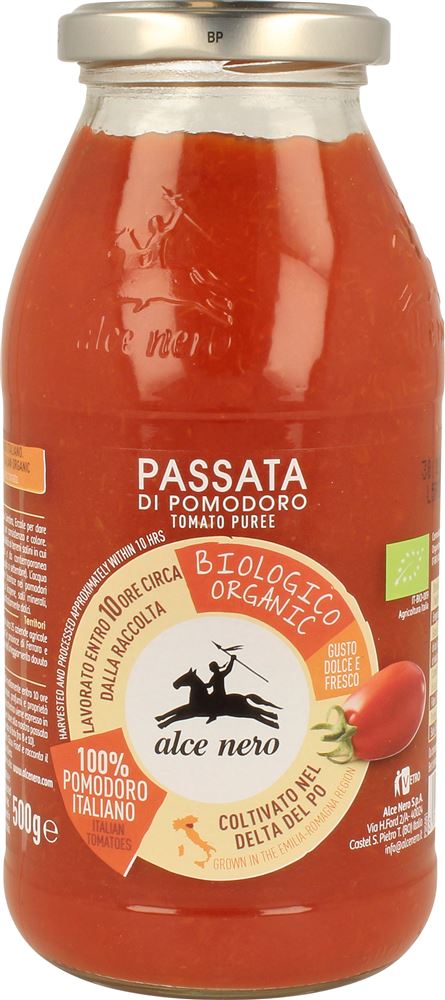 Alce Nero Tomaten Passata Fl 0.5 lt