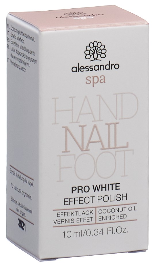 Alessandro International Nail Spa Pro White Effect Lack 10 ml