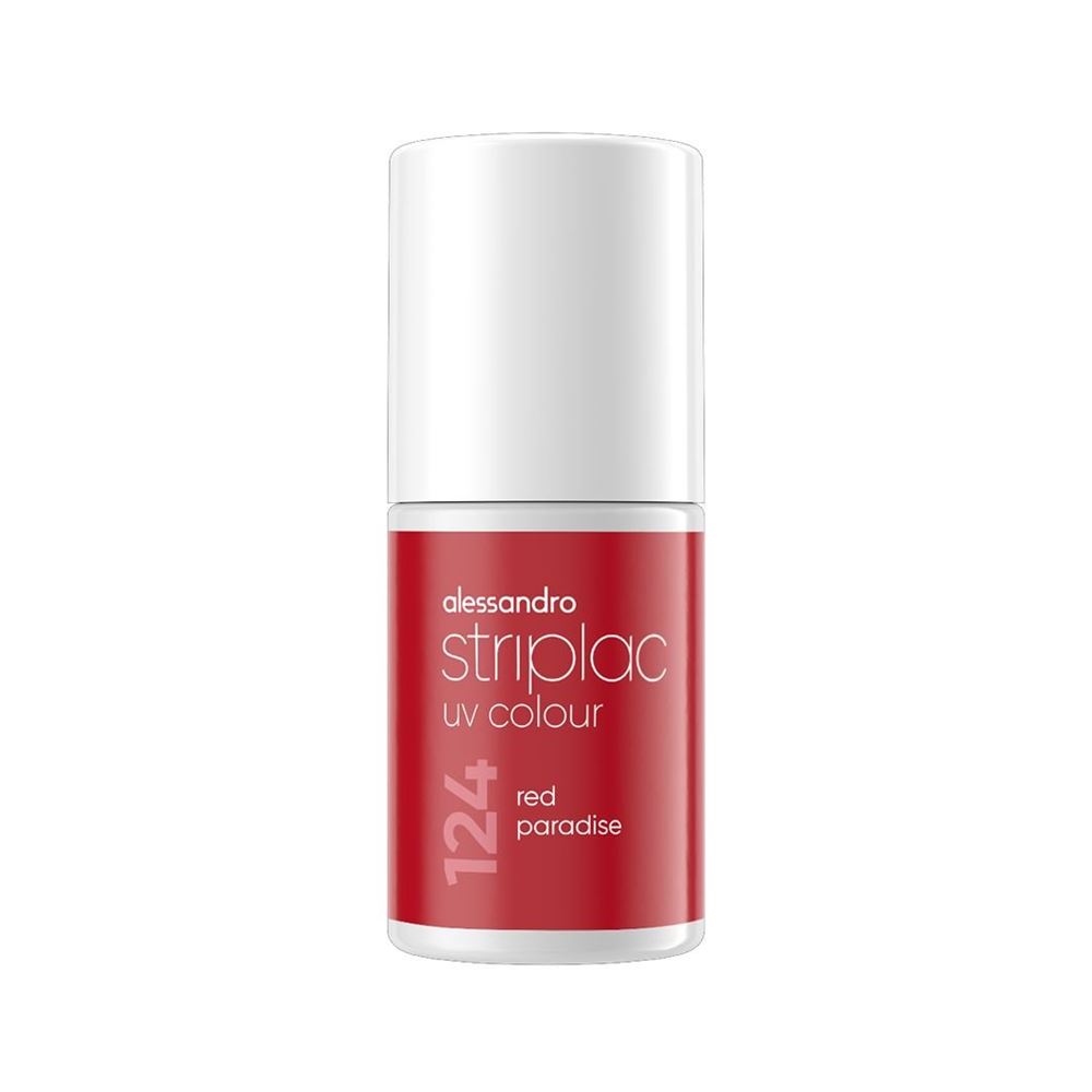 Alessandro International Striplac UV Colour Red Paradise 6.5 ml
