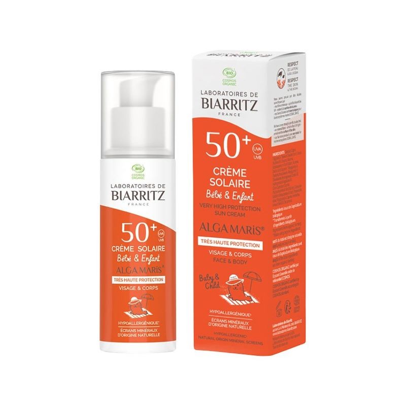 Alga Maris Sonnencreme Baby und Kind Lsf50+ Disp 100 ml