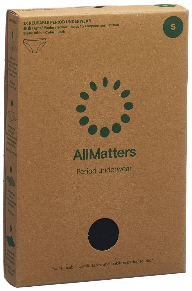 AllMatters Periodenunterwäsche Slip S light/moderate