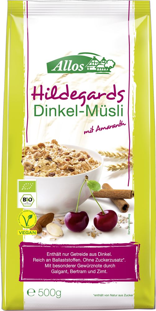 Allos Hof Müesli Hildegard’s Bio 500 g