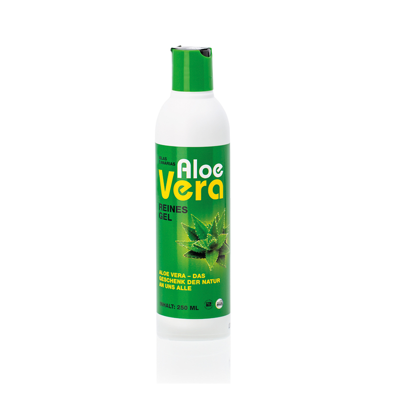 Aloe Vera Hautpflege Gel 100% naturrein 250 ml