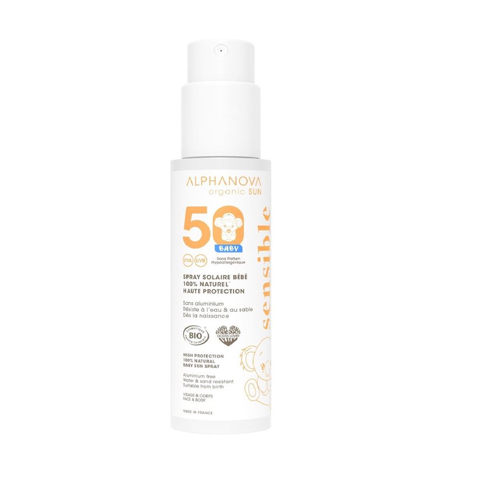 Alphanova BB Sonnenspray Spf50+ Bio 100 g
