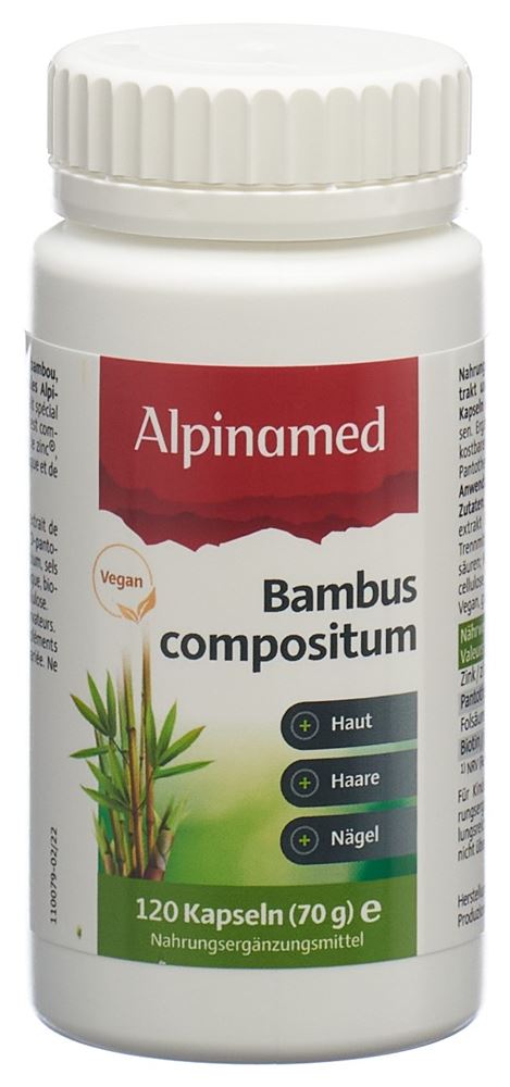 Alpinamed Bambus Compositum Kapseln 120 Stück