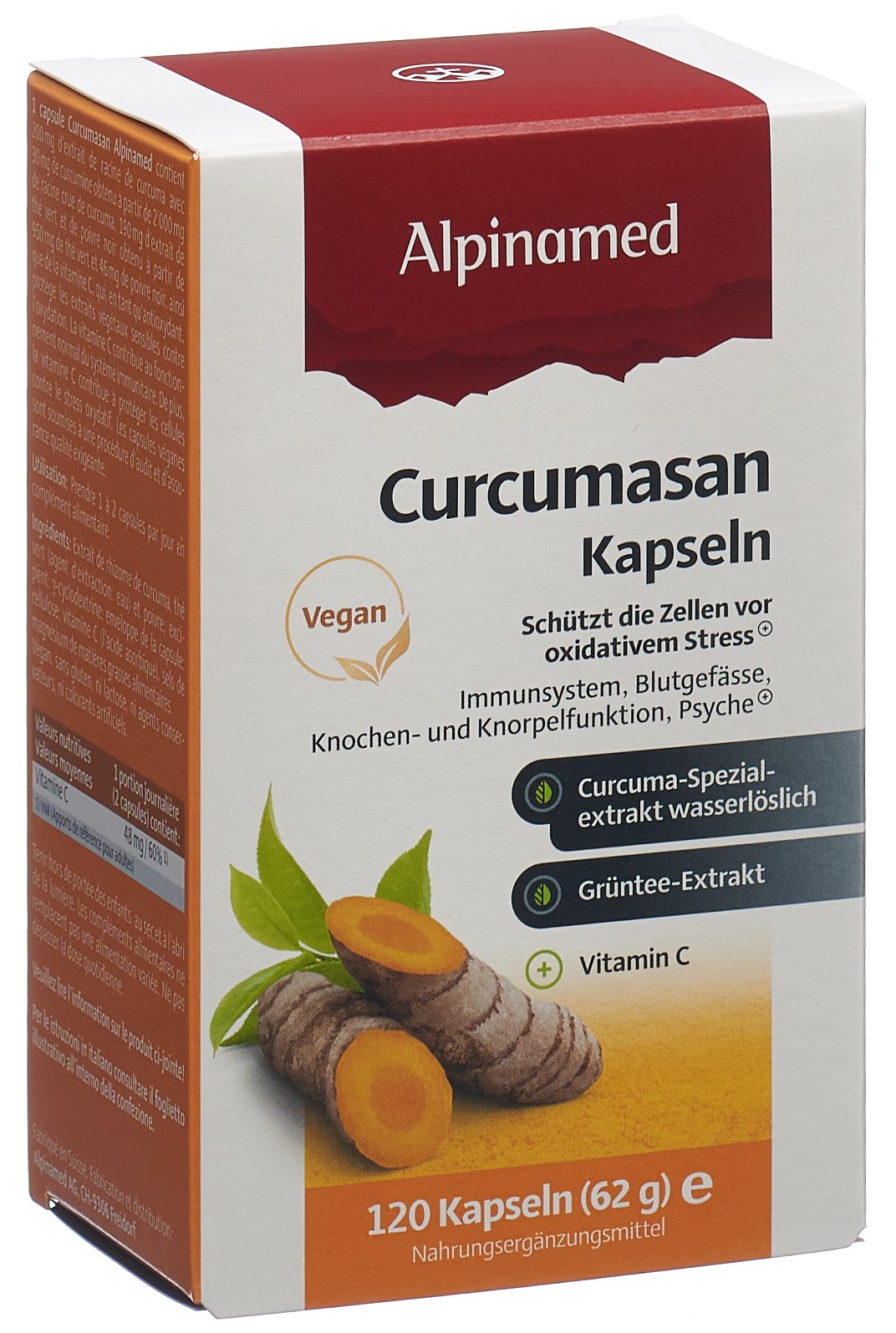 Alpinamed Curcumasan Kapseln 120 Stück