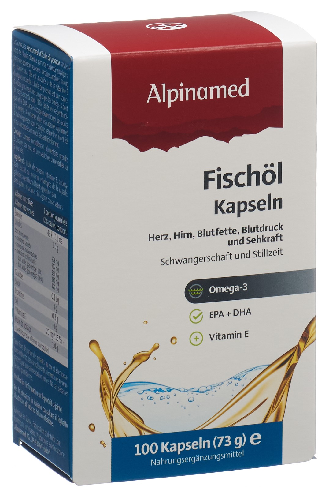 Alpinamed Fischöl Kapseln 100 Stück