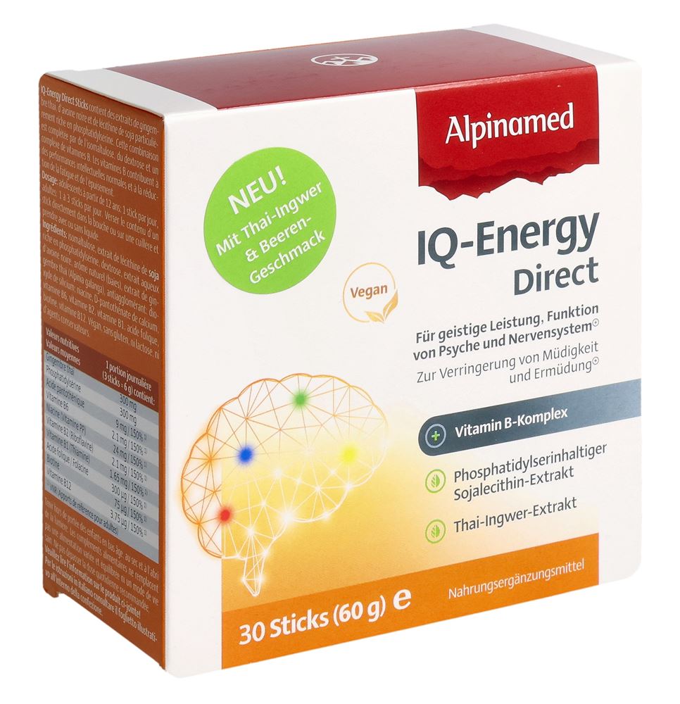 Alpinamed IQ-Energy Direct Stick 30 Stk