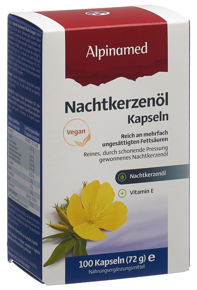 Alpinamed Nachtkerzenöl Kapseln 100 Stück