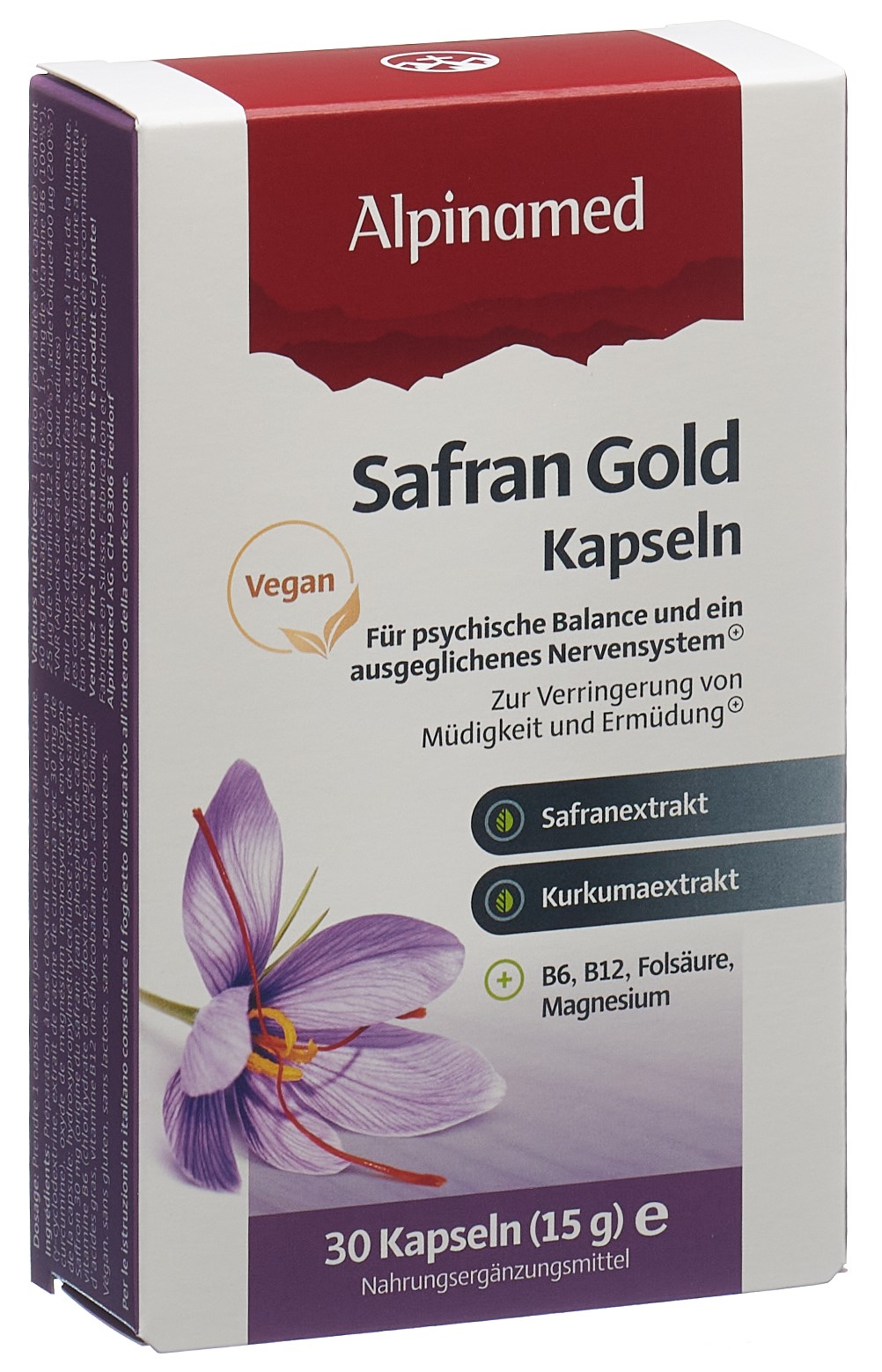 Alpinamed Safran Gold Kaps 30 Stk