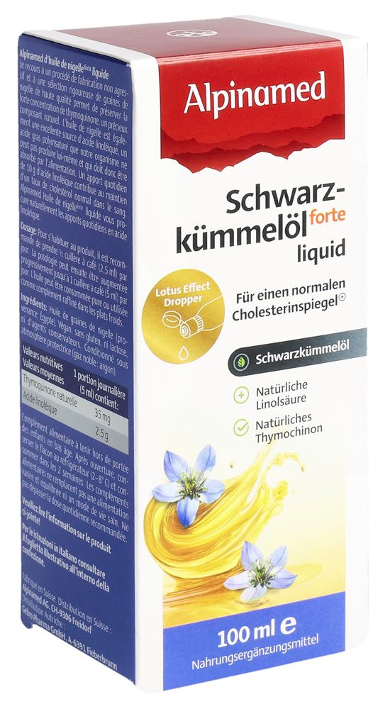 Alpinamed Schwarzkümmelöl liq forte Fl 100 ml