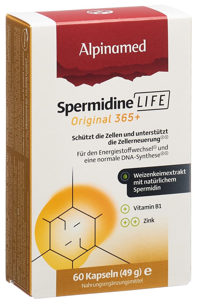 Alpinamed Spermidinelife Original Kaps 60 Stk
