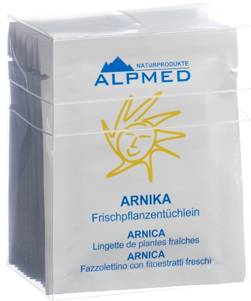 Alpmed Frischpflanzentüchlein Arnika 13 Stk