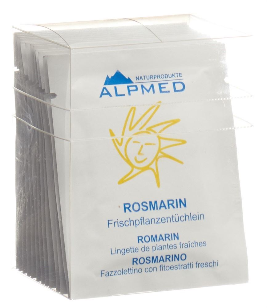 Alpmed Frischpflanzentüchlein Rosmarin 13 Stk