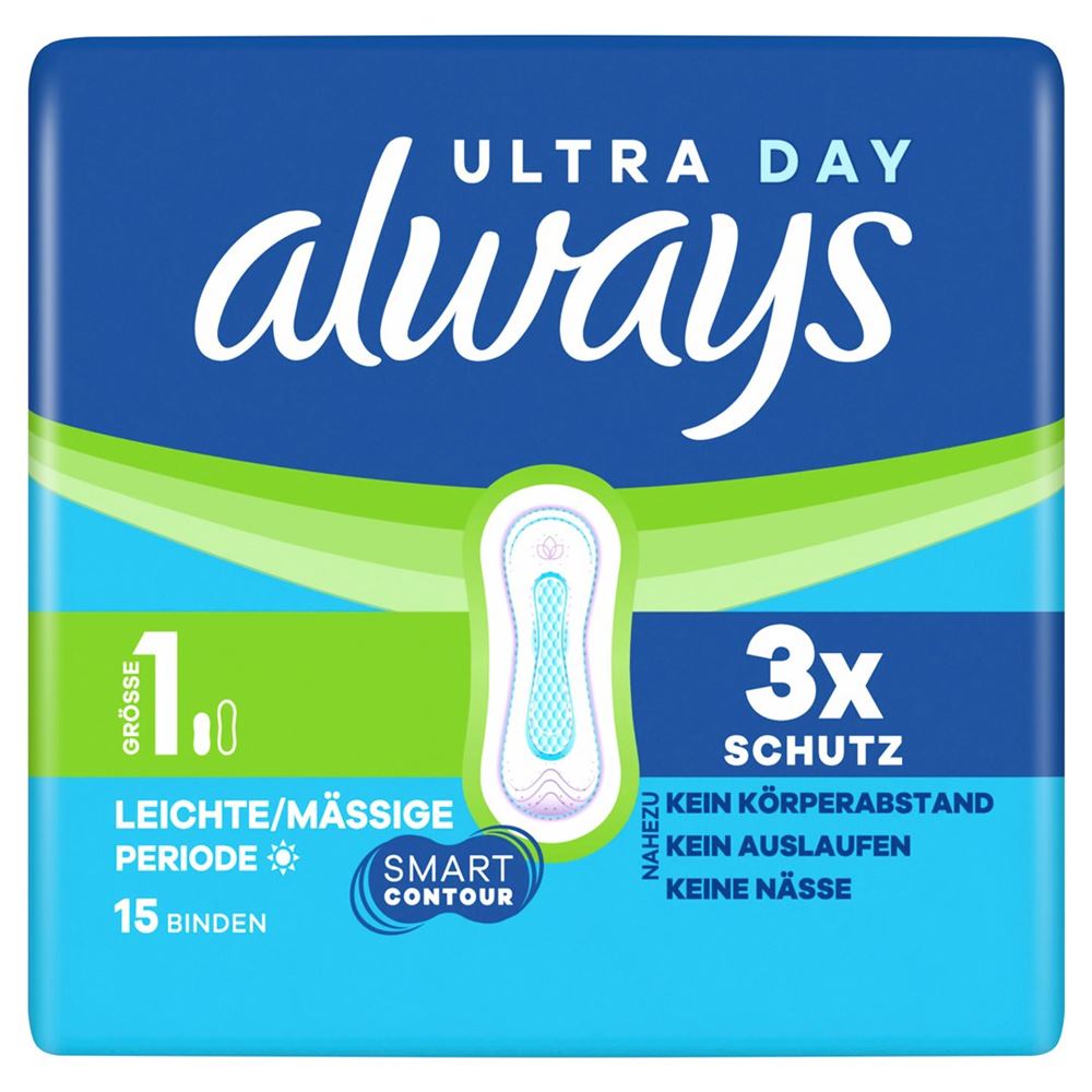 always Ultra Binde Gr1 Normal 15 Stk