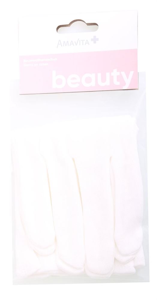 Amavita Beauty Baumwollhandschuh 100% vegan Btl