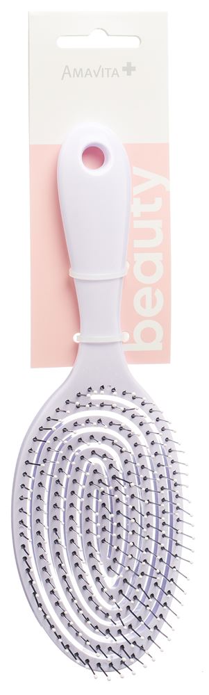 Amavita Beauty Entwirrbürste 3D Spiral weiss