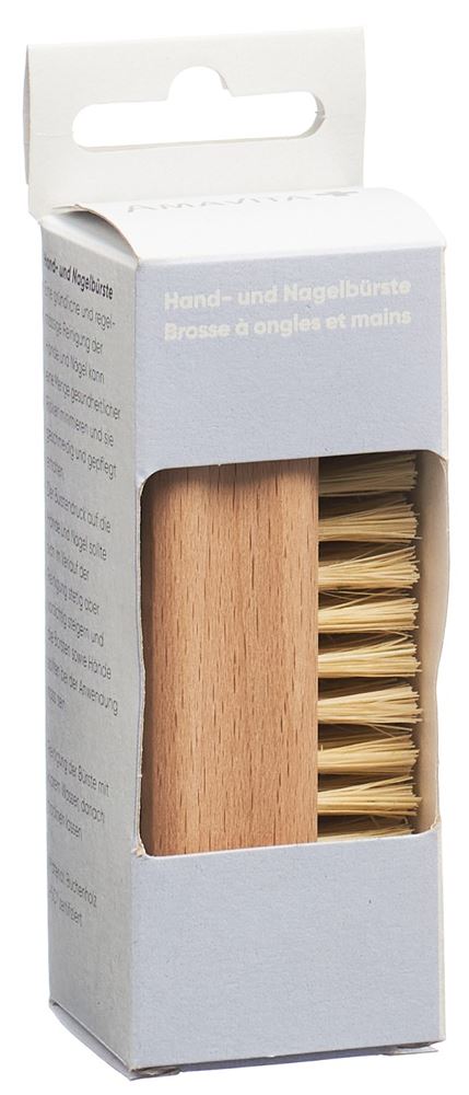 Amavita Beauty Hand- und Nagelbürste Buchenholz