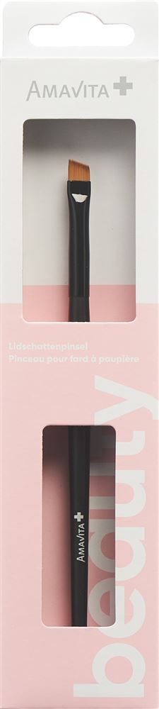 Amavita Beauty Lidschattenpinsel schräg flach 100% vegan