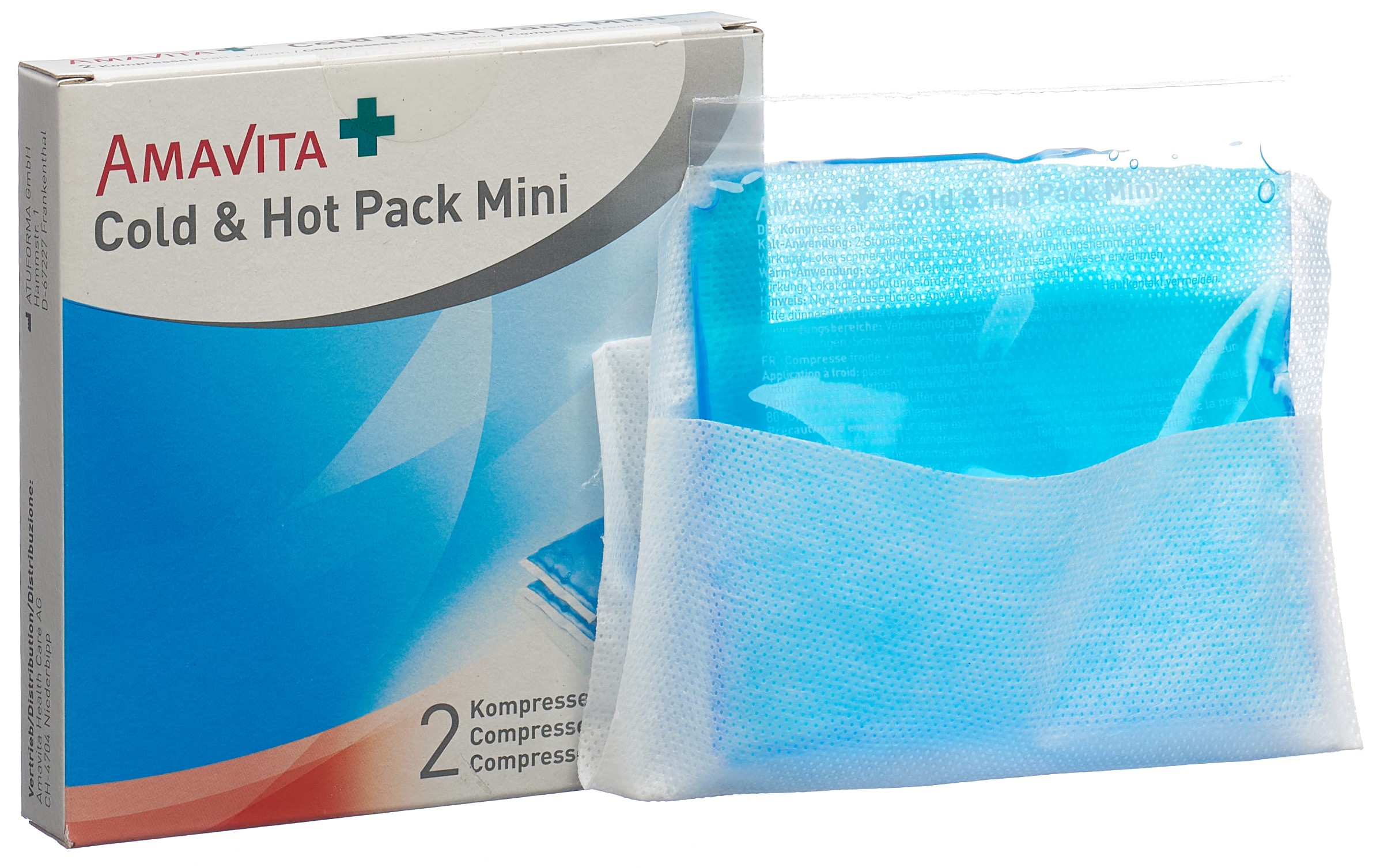 Amavita Cold & Hot Pack 10x11cm Mini 2 Stk