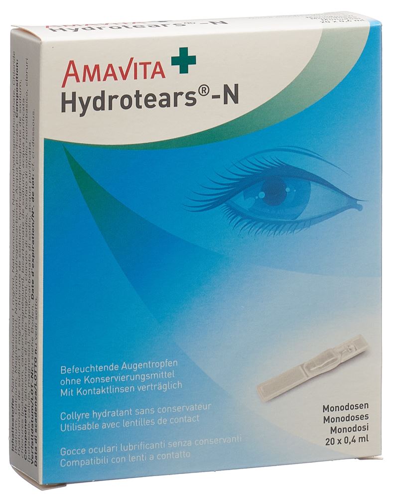 Amavita Hydrotears-N Gtt Opht 20 Monodos 0.4 ml