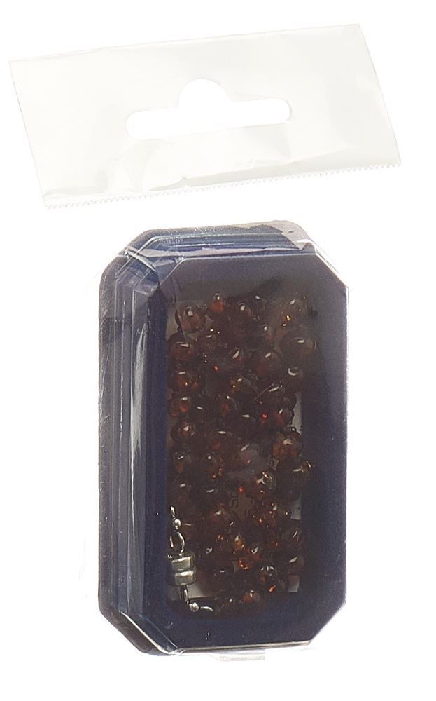 Amberstyle Bernsteinkette cognac dunkel 36cm mit Magnetverschluss