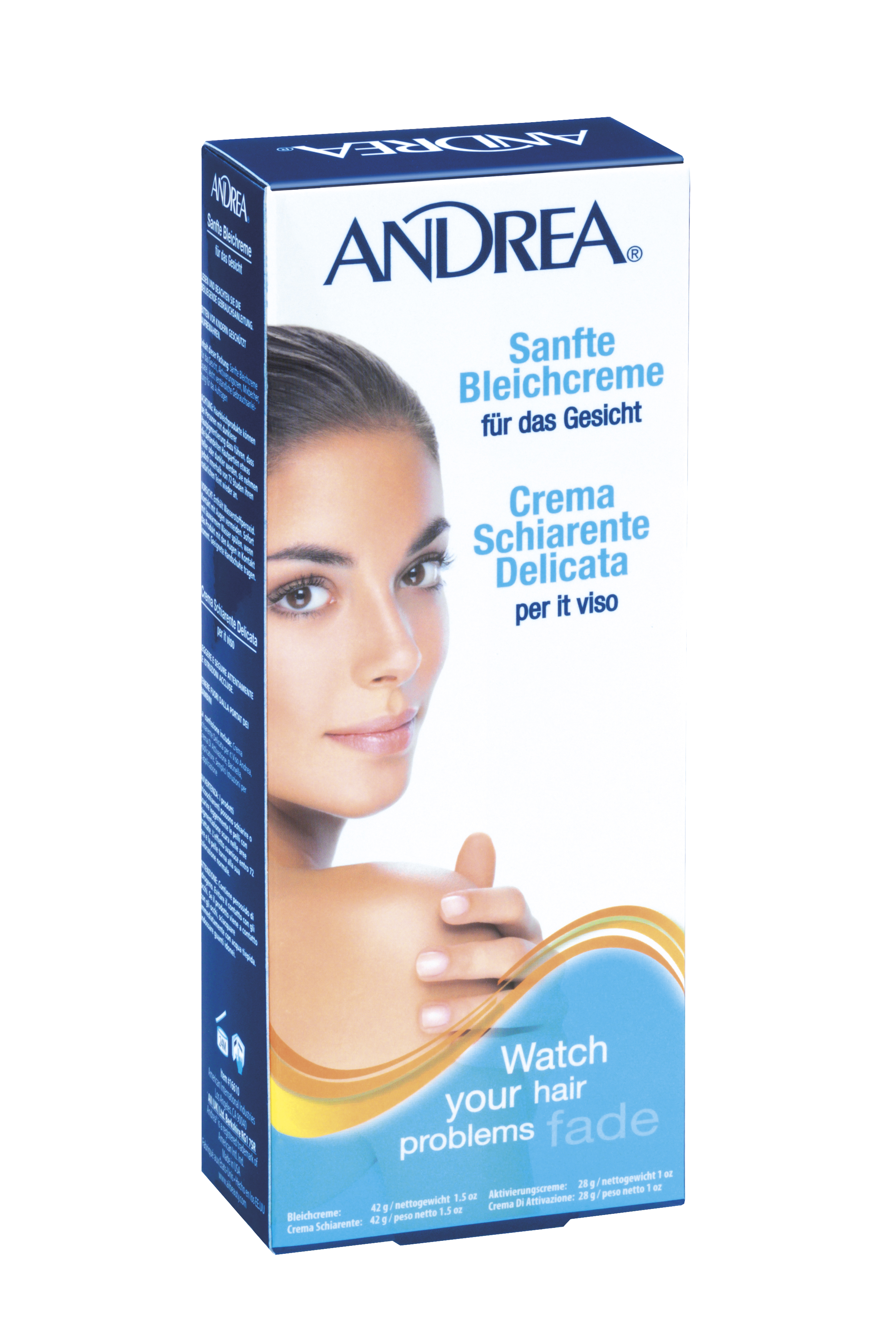 Andrea Creme bleach Gesicht 2 Tb 42 g