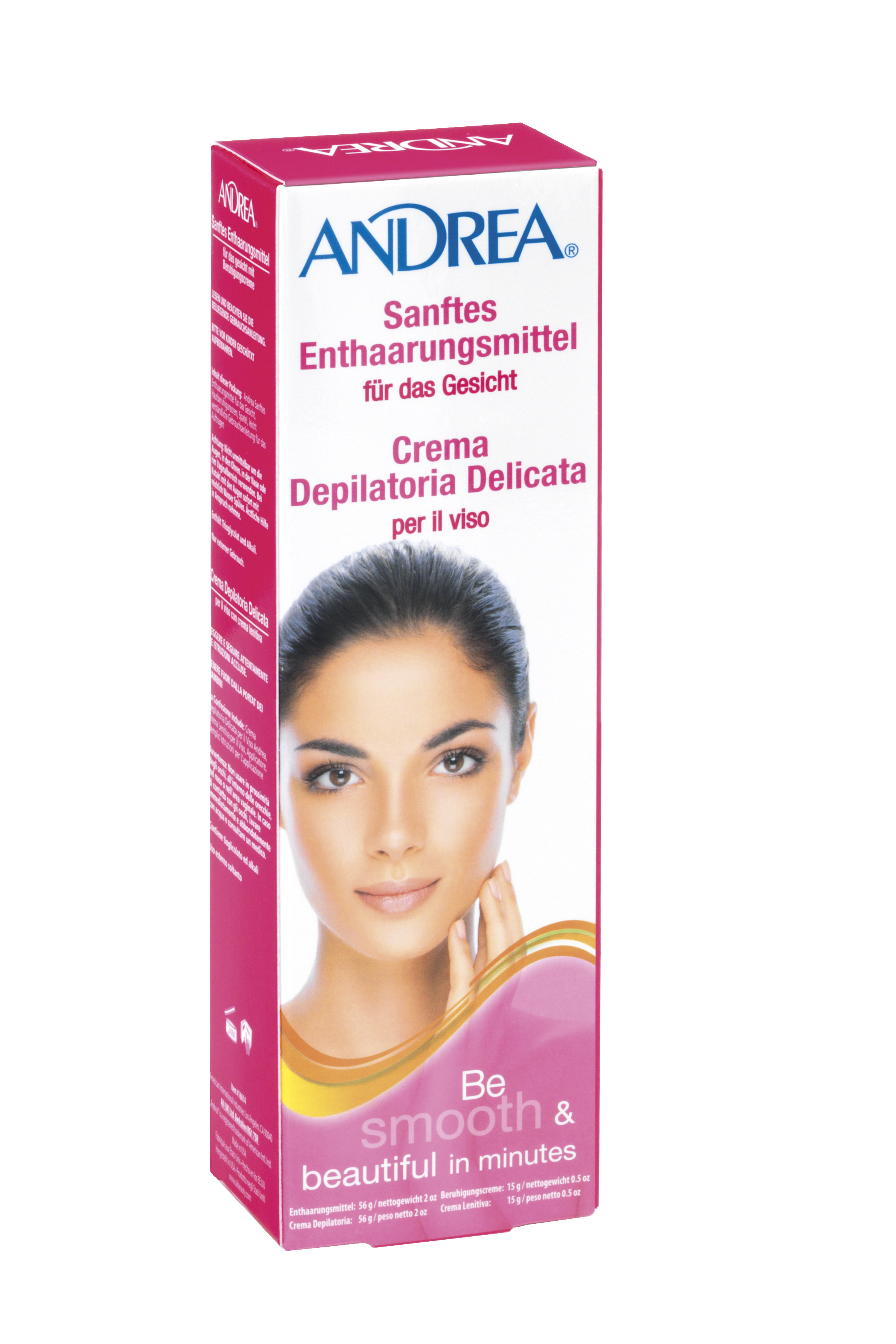 Andrea Visage Clair Enthaarungscreme Gesicht 56 g