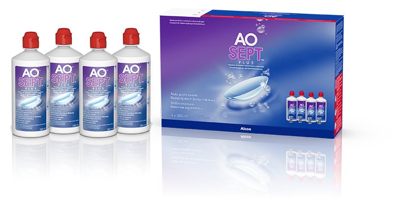 Aosept Plus liq 4 Fl 360 ml