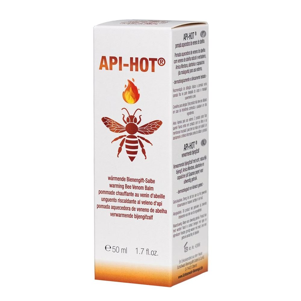 Api-Hot Bienengift-Salbe mit Kräuterölen wärmend Tb 50 ml