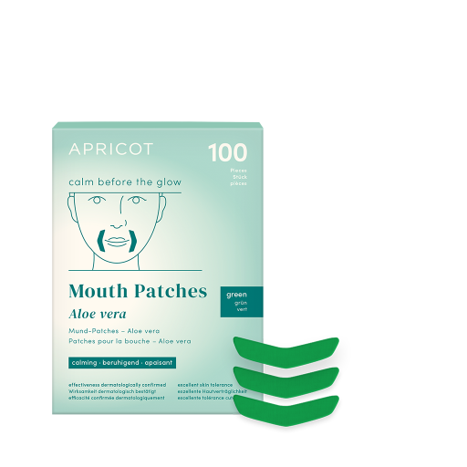 Apricot Mund Patches Aloe Vera calm before the glow Box