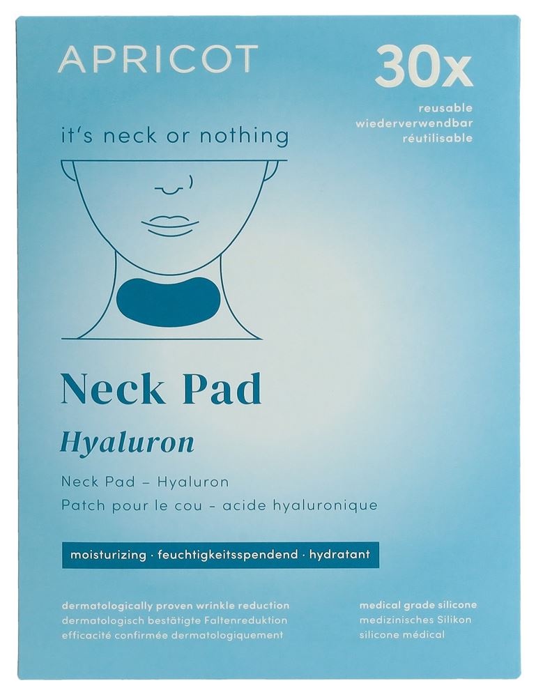 Apricot Nackenkissen wiederverwendbar Hyaluron it's neck or nothing