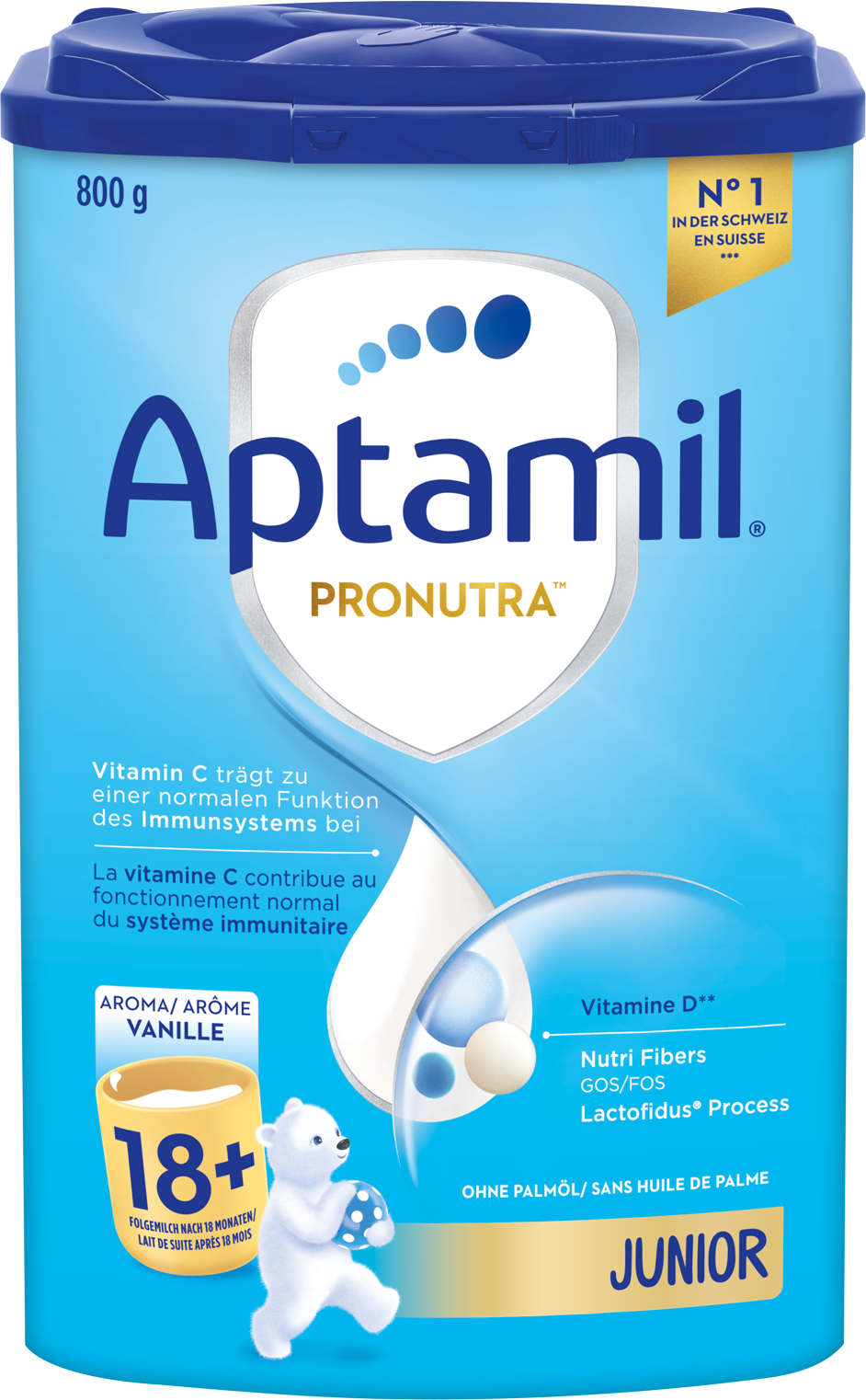 Aptamil Pronutra Junior 18+ Vanille Ds 800 g