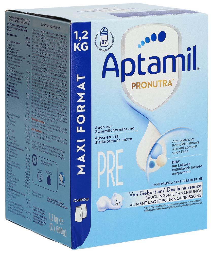 Aptamil Pronutra PRE Maxi Format Ds 1200 g
