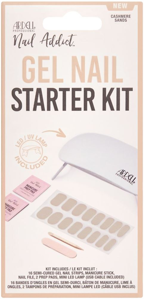 Ardell Nail Addict Gel Nail Starter Kit Cashmere Sands