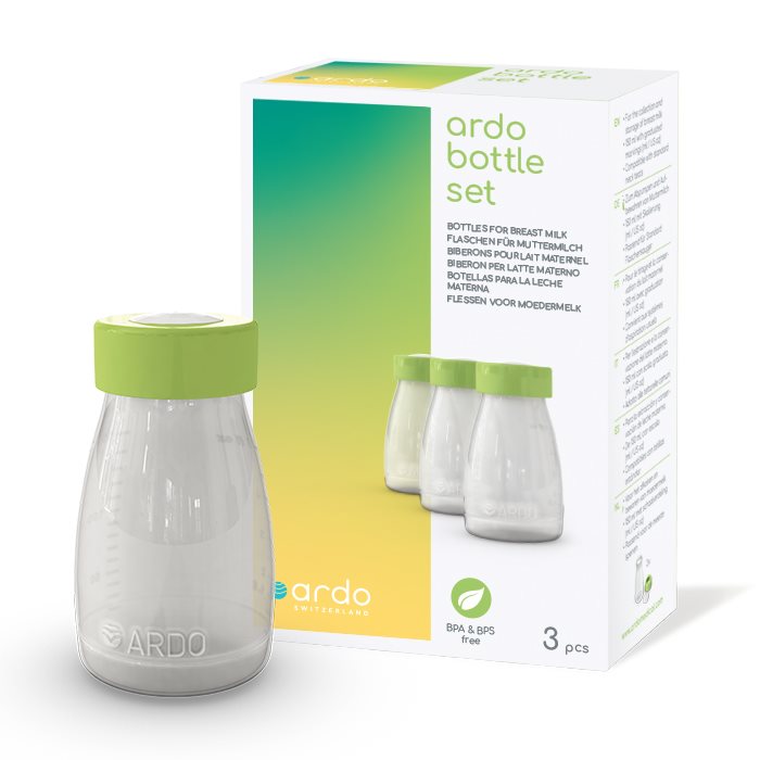 Ardo Bottle SET Flaschen für Muttermilch 3 Stk