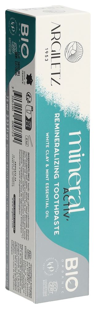 Argiletz Zahnpasta Minze Bio Tb 75 ml