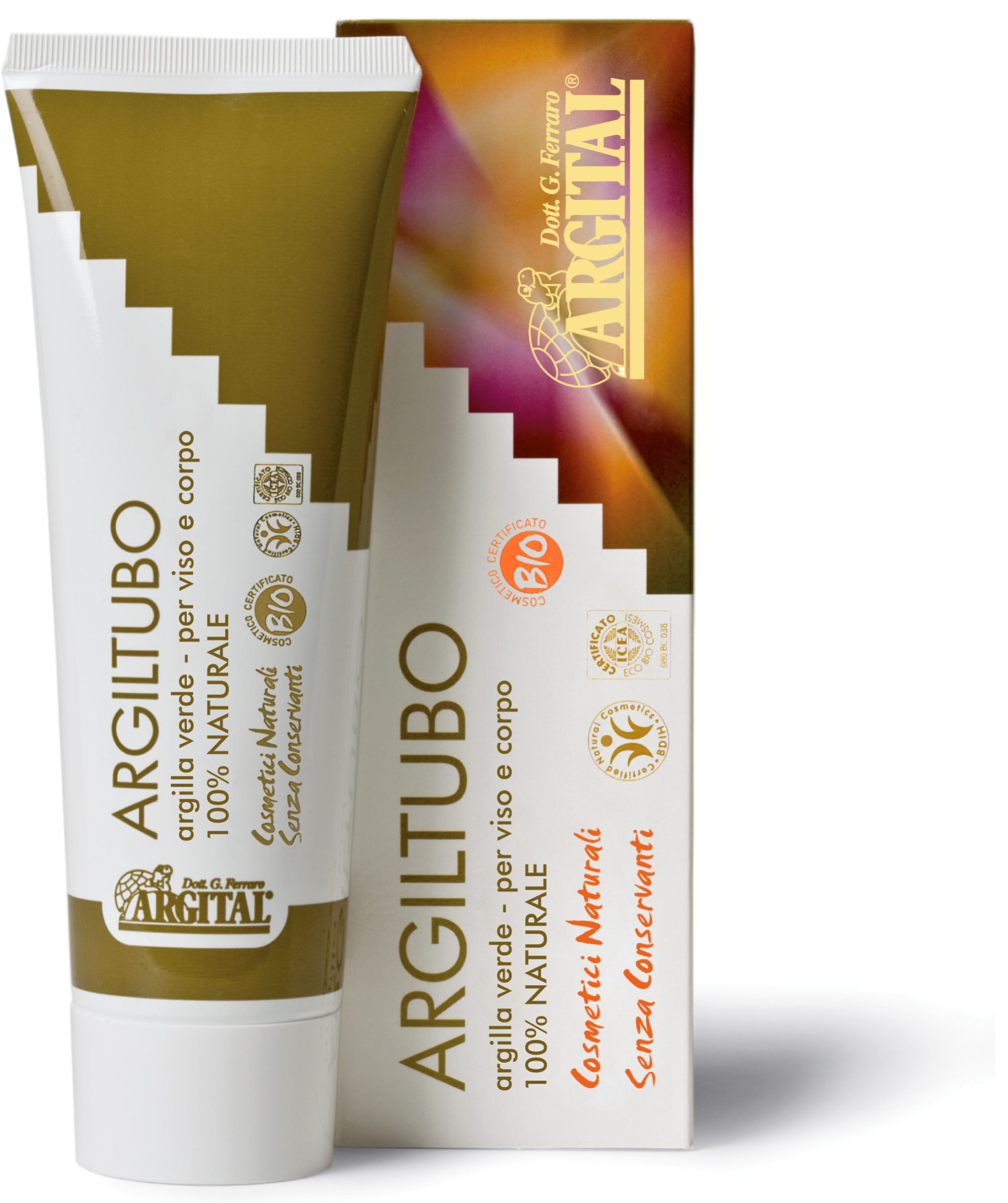 Argital Argiltubo grüne Tonerde Gesichtsmaske Tb 250 ml