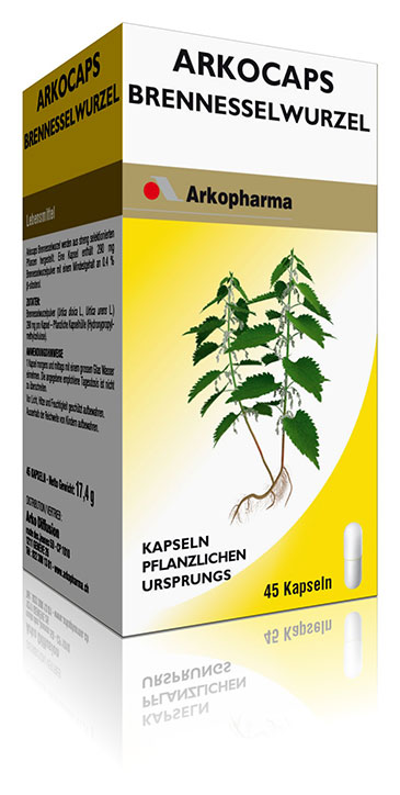 Arkocaps Brennesselwurzel Kapseln Pflanzlich 45 Stück