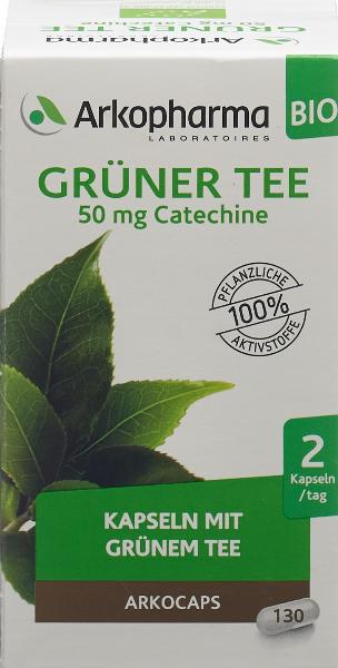 Arkocaps Grüntee Kaps Bio Ds 130 Stk