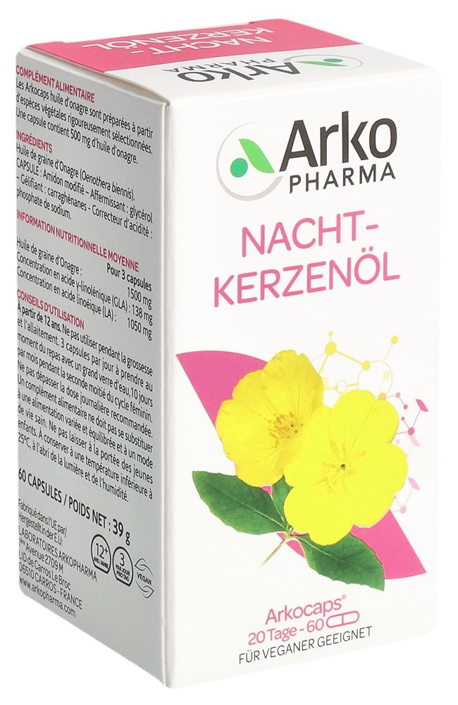 Arkocaps Nachtkerzenöl Kaps Ds 60 Stk