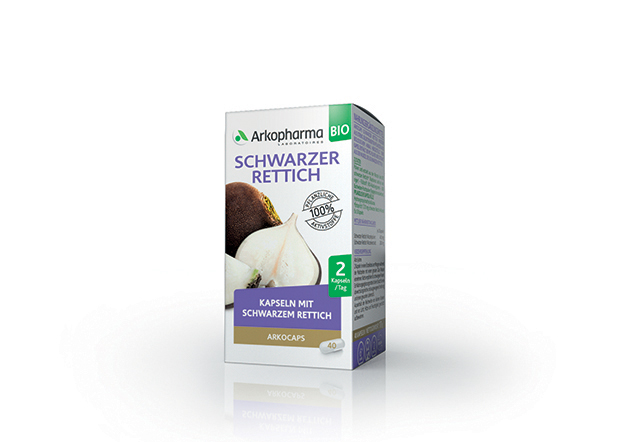Arkocaps Schwarzer Rettich Kaps Bio Ds 40 Stk