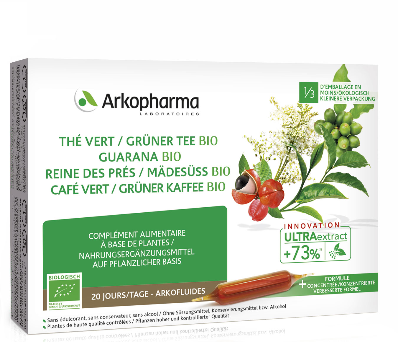 Arkofluide Booster Bio 20 Trinkamp 10 ml