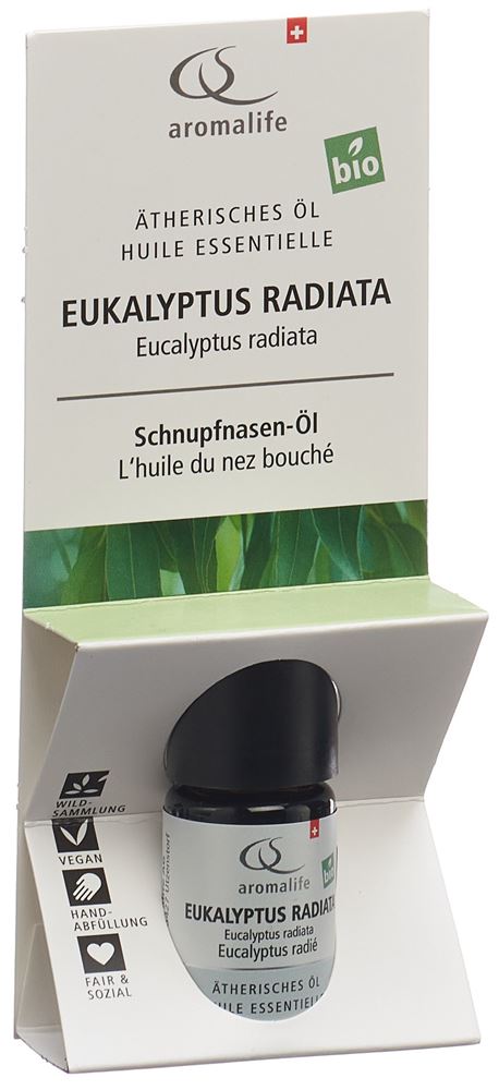 Aromalife TOP Eukalyptus radiata wild Äth/Öl BIO Fl 5 ml