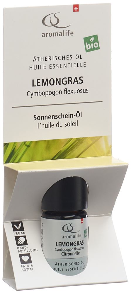 Aromalife TOP Lemongras Äth/Öl BIO Fl 5 ml