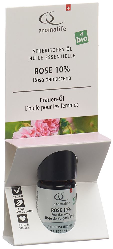 Aromalife TOP Rose 10% Äth/Öl BIO Fl 5 ml