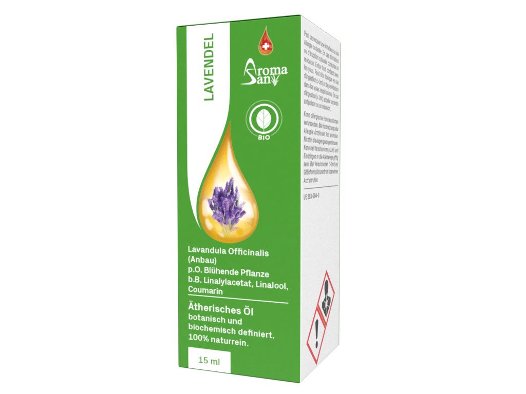Aromasan Lavendel Äth/Öl in Schachtel Bio 15 ml