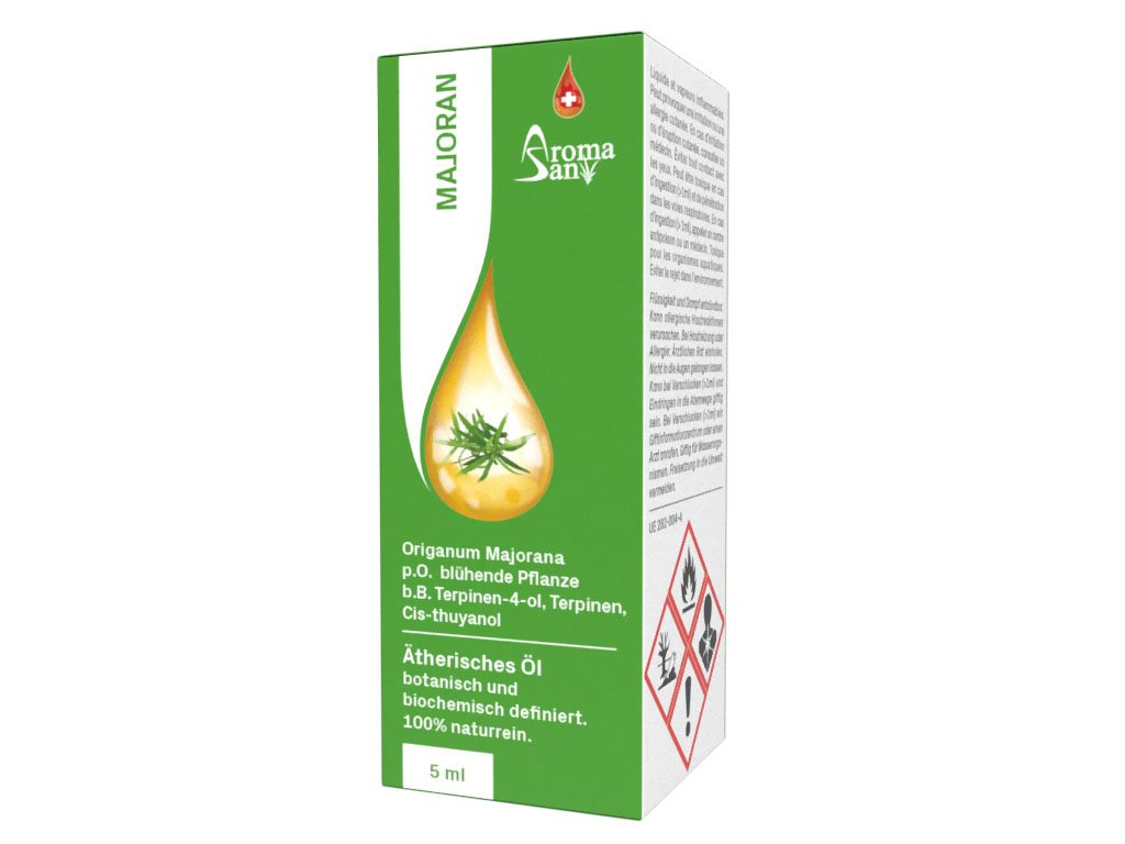 Aromasan Majoran Äth/Öl in Schachtel Bio 5 ml