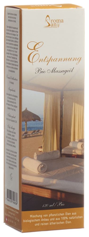Aromasan Massageöl Relaxant 120 ml